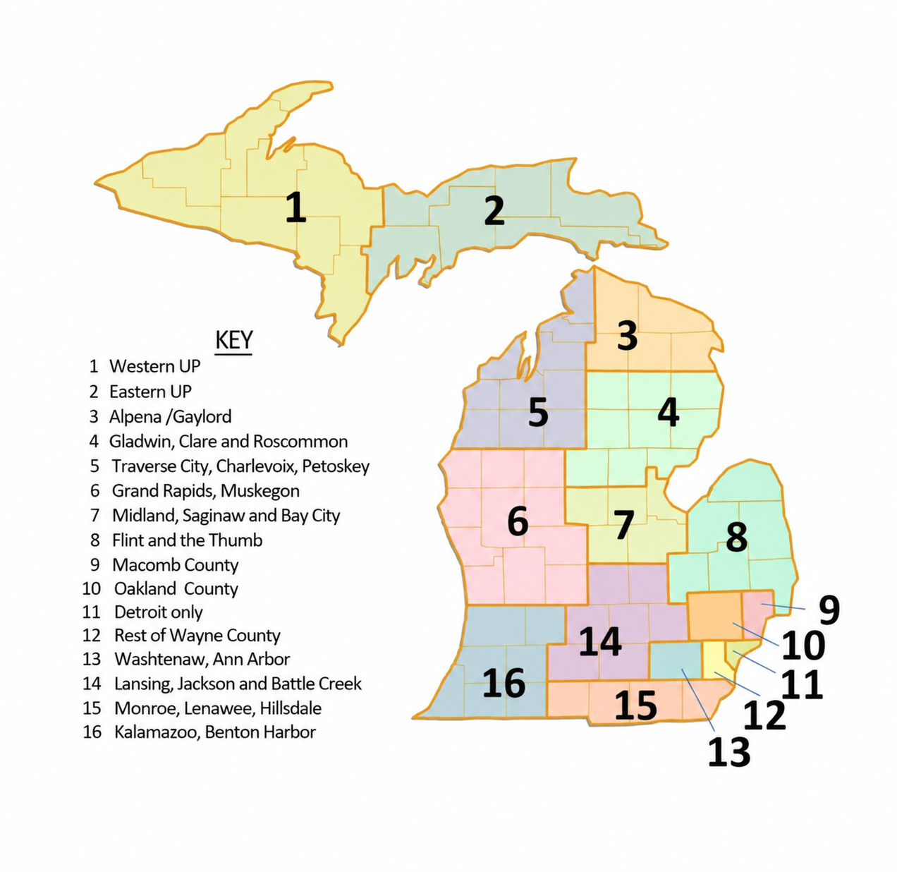 EXPLORE District Map